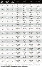 Load image into Gallery viewer, size chart