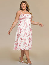 Load image into Gallery viewer, Color=Rooibos Tea | Industrial Use Sleeveless High Stretch A-Line Cowl Neck Midi Wedding Guest Dresses-Rooibos Tea 17