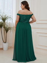 Load image into Gallery viewer, Color=Dark Green | Plus Size Adorable Sweetheart Neckline A-line Wholesale Evening Dresses-Dark Green 2