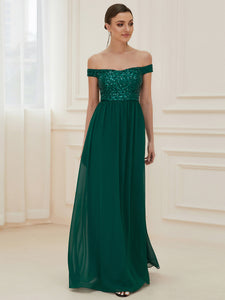 Color=Dark Green | Adorable Sweetheart Neckline A-line Wholesale Evening Dresses-Dark Green 3