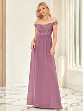 Load image into Gallery viewer, Color=Orchid | Adorable Sweetheart Neckline A-line Wholesale Evening Dresses-Orchid 1