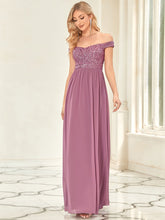 Load image into Gallery viewer, Color=Orchid | Adorable Sweetheart Neckline A-line Wholesale Evening Dresses-Orchid 4