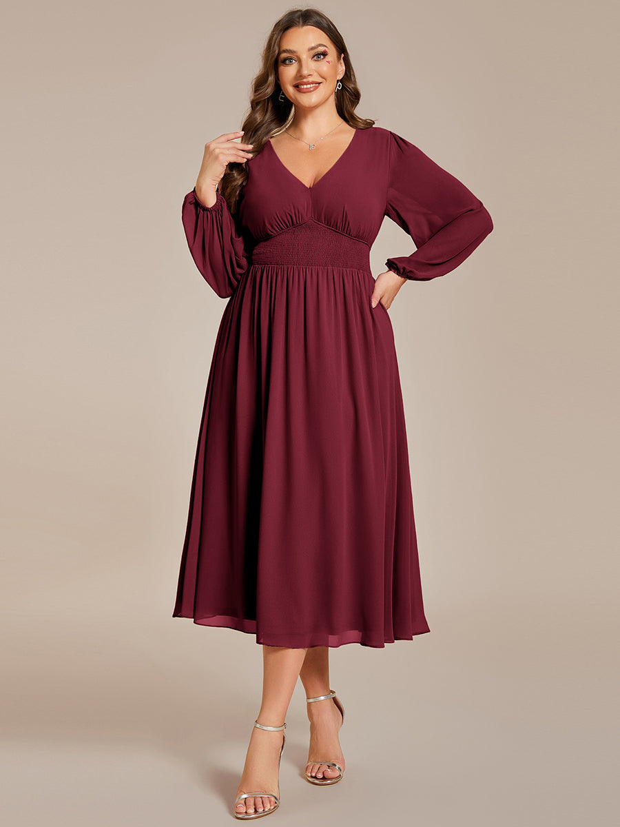fitted lace wedding dress Plus Size Knee Length Chiffon Wholesale Wedding Guest Dresses With Lon –  Efashiongirl Wholesale