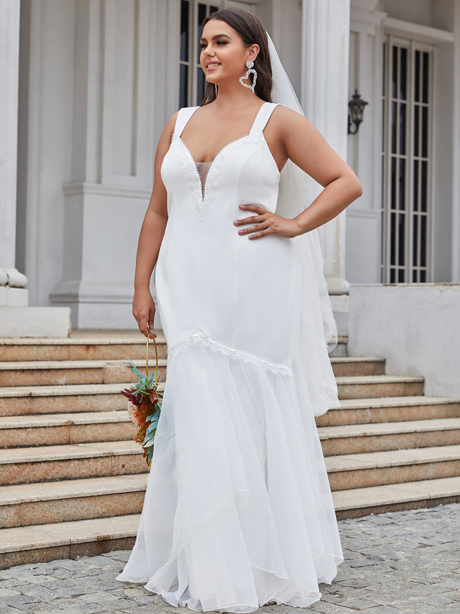 Wholesale plus size hot sale wedding dresses