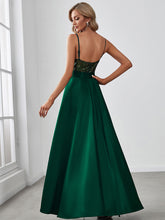 Load image into Gallery viewer, Color=Dark Green | Sexy Backless Sparkly Prom Dresses For Women With Irregular Hem-Dark Green 2
