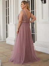 Load image into Gallery viewer, Color=Orchid | Women's Fashion Sleeveless Wholesale Plus Size Party Dresses-Orchid 2