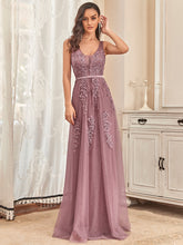 Load image into Gallery viewer, Color=Orchid | Women's Fashion Sleeveless Wholesale Plus Size Party Dresses-Orchid 2