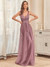 Load image into Gallery viewer, Color=Orchid | Women's Fashion Sleeveless Wholesale Plus Size Party Dresses-Orchid 3