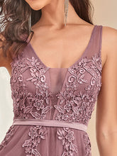 Load image into Gallery viewer, Color=Orchid | Women's Fashion Sleeveless Wholesale Plus Size Party Dresses-Orchid 5