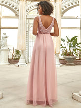 Load image into Gallery viewer, Color=Pink | Women's Fashion Sleeveless Wholesale Plus Size Party Dresses-Pink 2