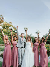 Load image into Gallery viewer, COLOR=Purple Orchid | Sleeveless V-Neck Semi-Formal Chiffon Maxi Dress-Purple Orchid 4