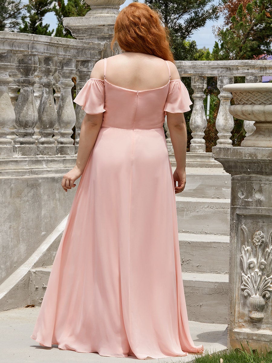 blue dress for baby girl Plus Size Flattering Short Flare Sleeves Wholesale Bridesmaid Dresses –  Efashiongirl Wholesale