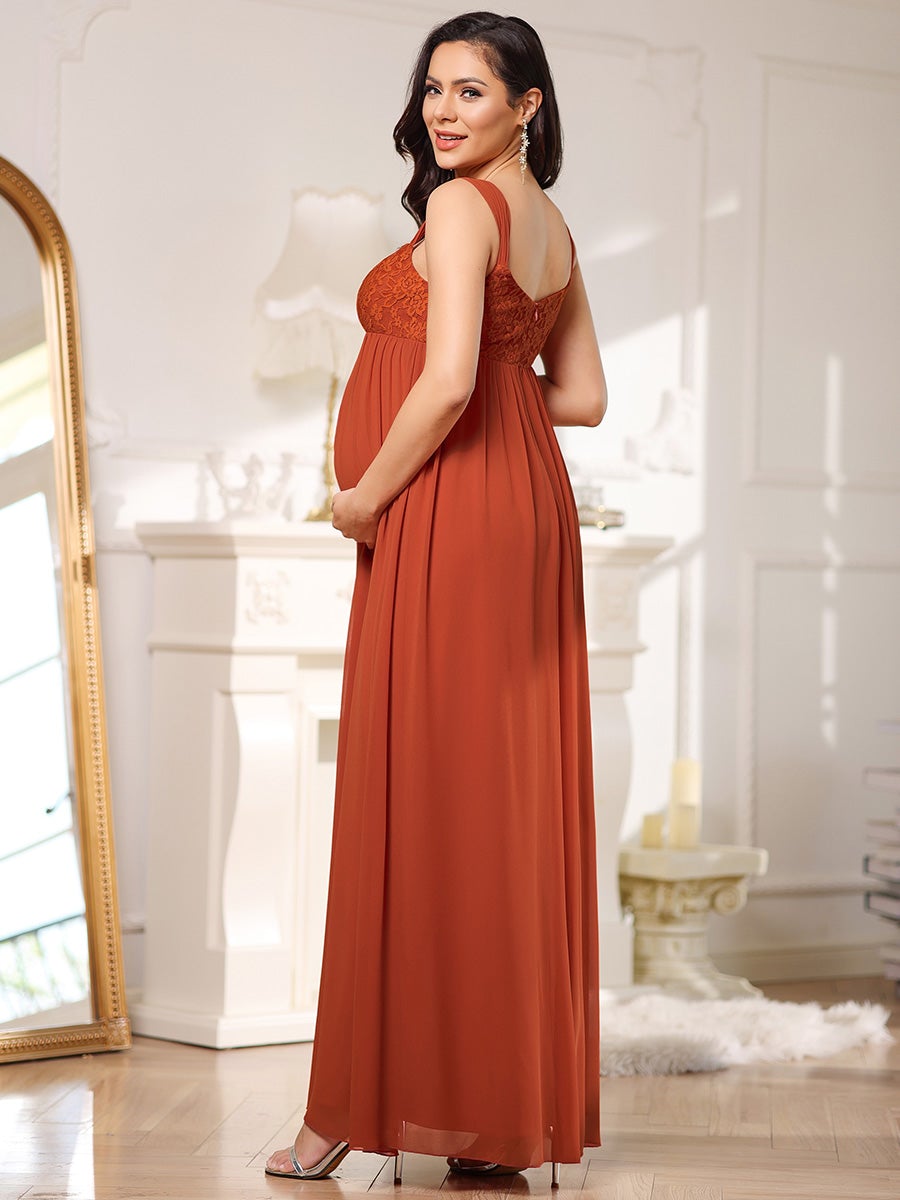 Sleeveless Lace Wholesale Maternity Dresses with A Line Silhouette – Efashiongirl  Wholesale