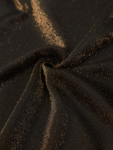 Load image into Gallery viewer, Brown | Bulk Order Short Sleeve Ruffle A-Line High Stretch Cross-over Cocktail Dresses