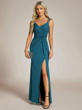 Load image into Gallery viewer, Glitter Split Wholesale Evening Dresses