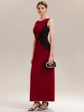 Load image into Gallery viewer, Color=Dark Red | One Stop Shop Strapless High Stretch Bodycon Maxi Dress with Cut-Out Detail Evening Dresses-Dark Red 4