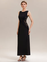Load image into Gallery viewer, Color=Black | One Stop Shop Strapless High Stretch Bodycon Maxi Dress with Cut-Out Detail Evening Dresses-Black 9