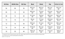 Load image into Gallery viewer, size chart