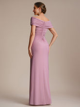 Load image into Gallery viewer, Color=Purple Orchid | Industrial Use Sleeveless Multi-way V-neck High Stretch Sheath Maxi Evening Dresses-Purple Orchid 22