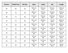 Load image into Gallery viewer, size chart