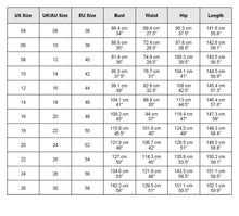 Load image into Gallery viewer, size chart