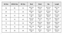 Load image into Gallery viewer, size chart