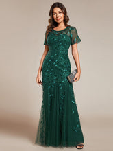 Load image into Gallery viewer, Wholesale Sequin Shiny Fishtail Tulle Dresses for Party