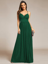 Load image into Gallery viewer, Color=Dark Green | Sparkle Sleeveless Backless Cross Strap Wholesale Formal Evening Dress-Dark Green 15