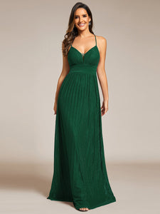 Color=Dark Green | Sparkle Sleeveless Backless Cross Strap Wholesale Formal Evening Dress-Dark Green 19