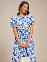 Load image into Gallery viewer, Color=Blue Verdure on White