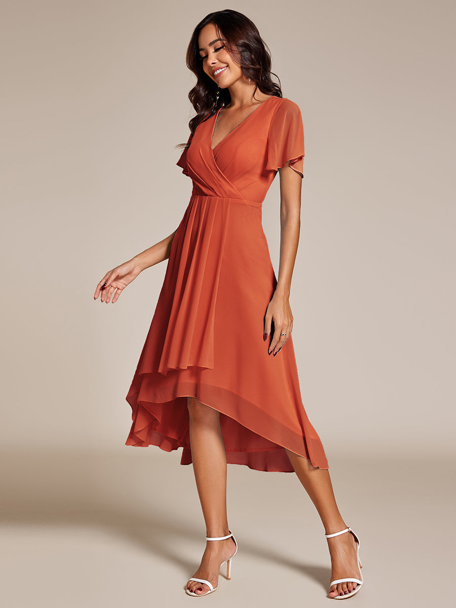 white christmas dresses Sleeveless Halter Neck Chiffon Midi Wedding Guest Dress with A-Line white christmas dresses Sleeveless Halter Neck Chiffon Midi Wedding Guest Dress with A-Line