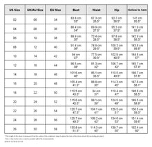 Load image into Gallery viewer, size chart