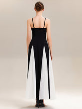 Load image into Gallery viewer, Black | Wholesale Pricing Strapless Adjustable Spaghetti Straps A-Line Floor Length Wedding Guest Dresses