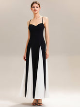 Load image into Gallery viewer, Black | Wholesale Pricing Strapless Adjustable Spaghetti Straps A-Line Floor Length Wedding Guest Dresses