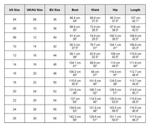 Load image into Gallery viewer, size chart