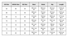 Load image into Gallery viewer, size chart