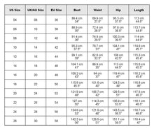 Load image into Gallery viewer, size chart