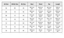 Load image into Gallery viewer, size chart