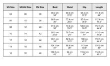Load image into Gallery viewer, size chart