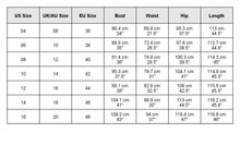 Load image into Gallery viewer, size chart