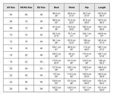 Load image into Gallery viewer, size chart