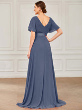 Load image into Gallery viewer, Simple Empire Waist Flowing Sleeves Evening Dress #Stormy