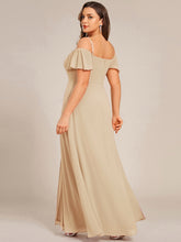 Load image into Gallery viewer, Plain Solid Color Plus Size Wholesale Chiffon Bridesmaid Dress