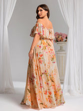 Load image into Gallery viewer, Women&#39;s Plus Size Ruffle Thigh Split Wholesale Bridesmaid Dresses