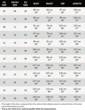 Load image into Gallery viewer, size chart