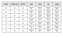 Load image into Gallery viewer, size chart