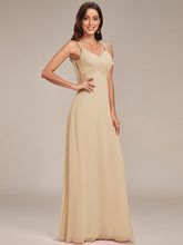 Load image into Gallery viewer, Sleeveless Wholesale Evening Dresses with an A Line Silhouette