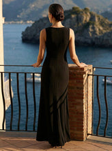 Load image into Gallery viewer, Commercial Wholesale Strapless High Stretch Bodycon Round Neck Maxi Wedding Guest Dress