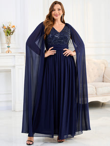 Color=Black | Bulk Wholesale Bridesmaid Sequin Dresse with Sequin Embroidery-Black 4