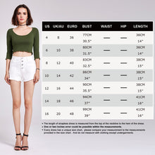 Load image into Gallery viewer, Alisapan Casual Long Sleeve Knit Crop Top AS01142